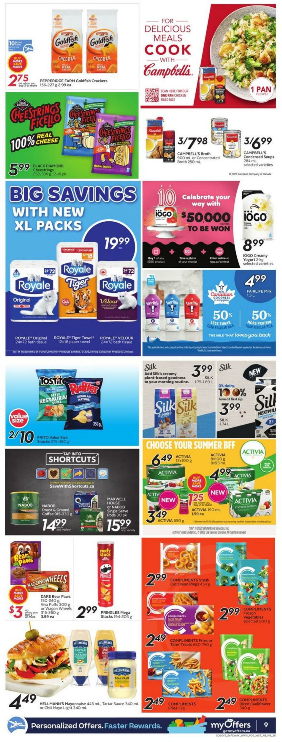 Flyer Sobeys 11.08.2022 - 17.08.2022