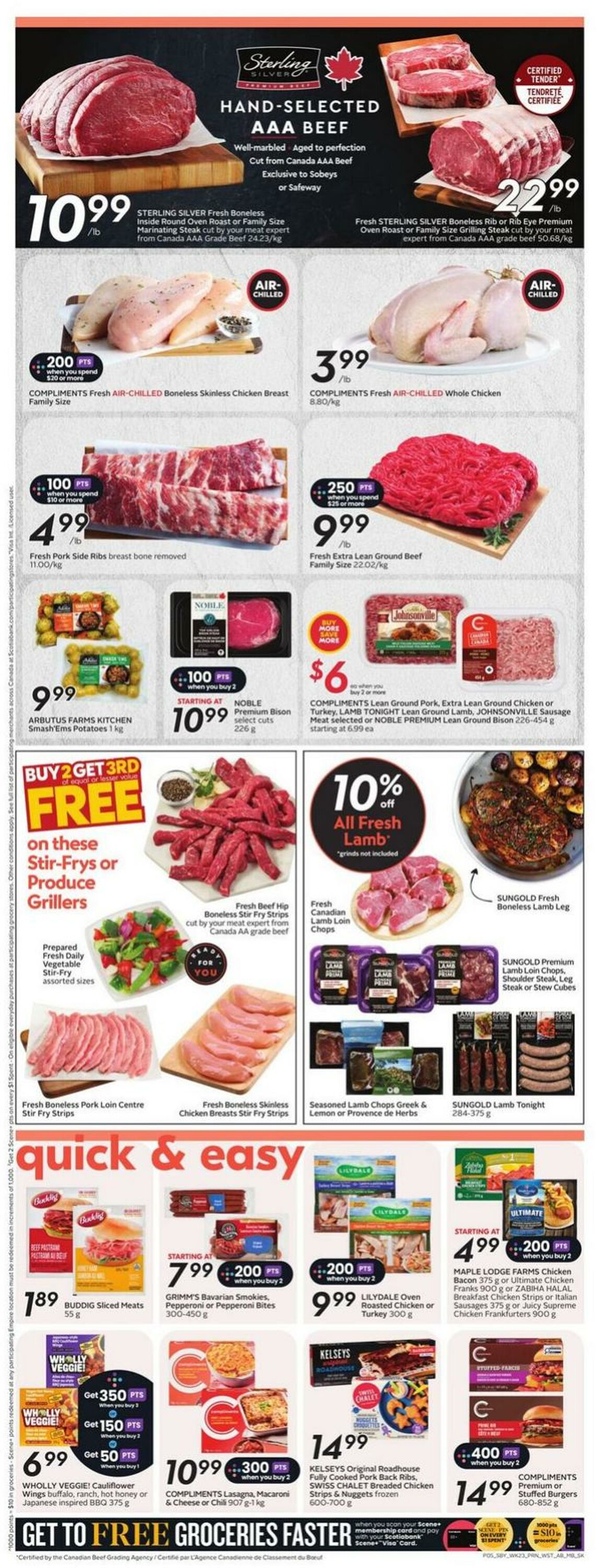 Flyer Sobeys 02.10.2025 - 08.10.2025