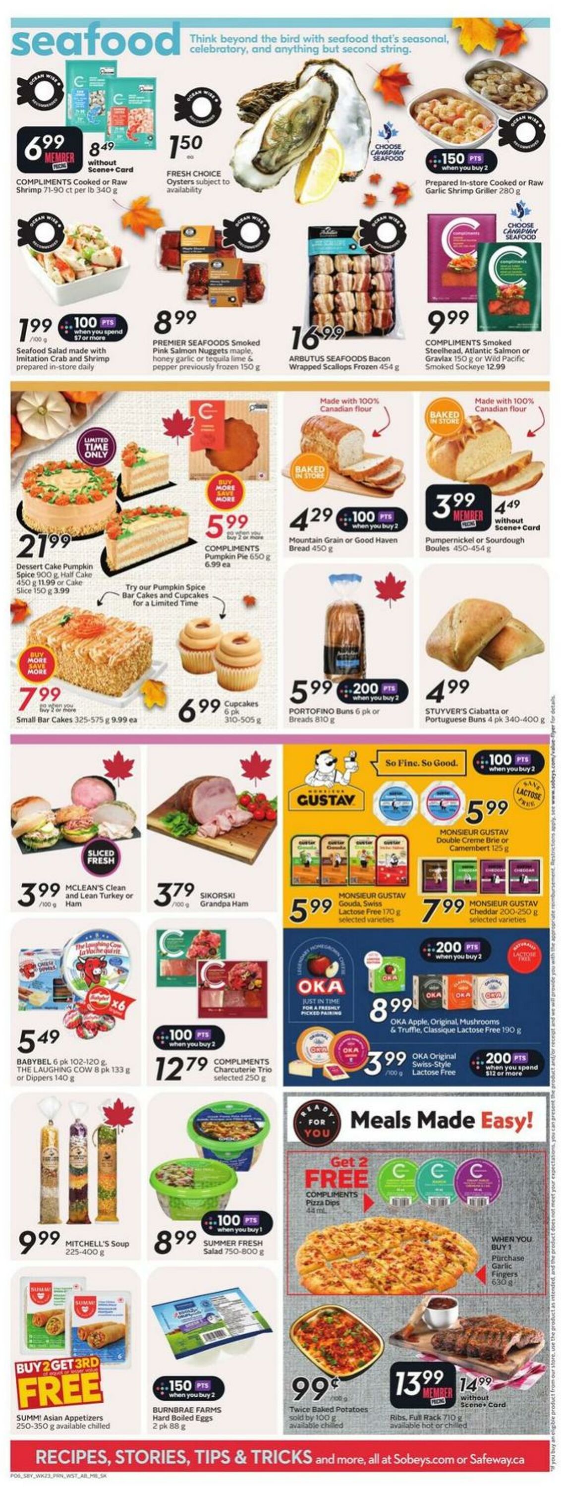 Flyer Sobeys 02.10.2025 - 08.10.2025