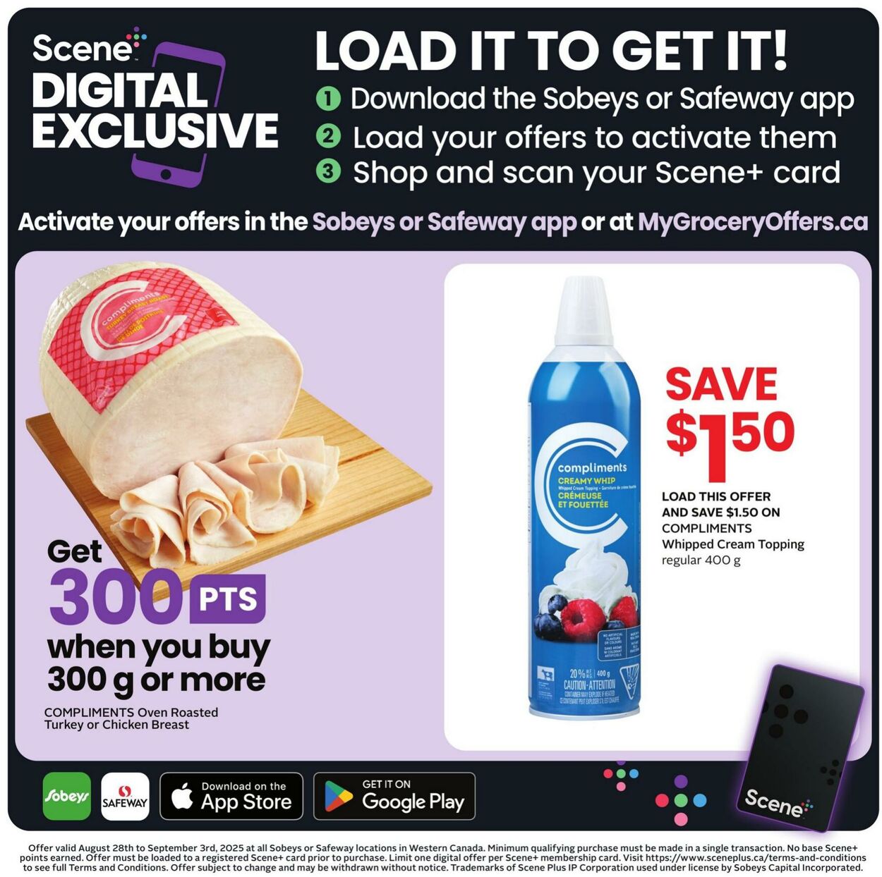 Flyer Sobeys 28.08.2025 - 03.09.2025
