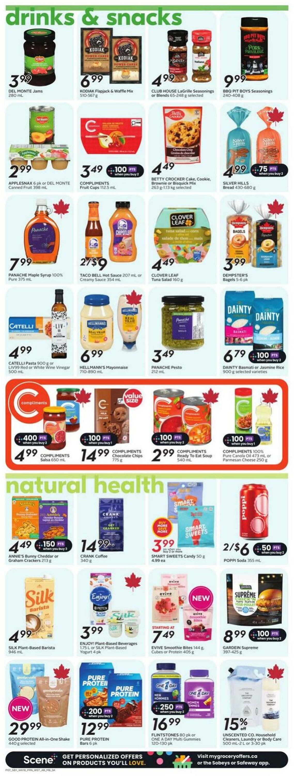 Flyer Sobeys 28.08.2025 - 03.09.2025