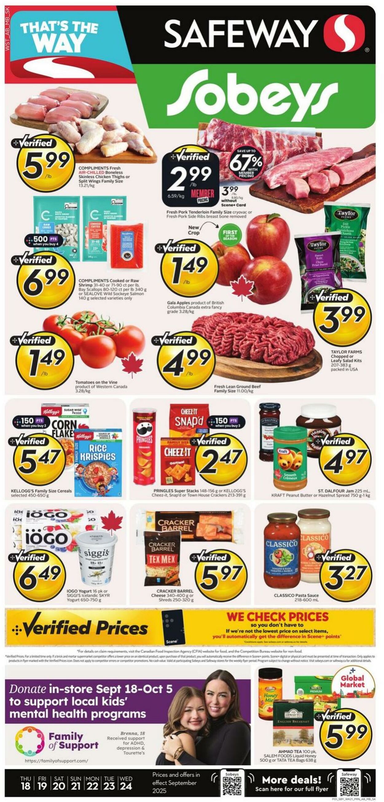 Flyer Sobeys 18.09.2025 - 24.09.2025