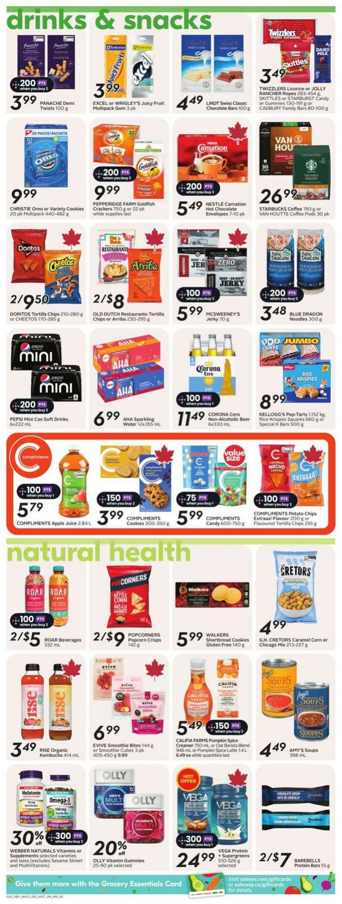 Flyer Sobeys 18.09.2025 - 24.09.2025