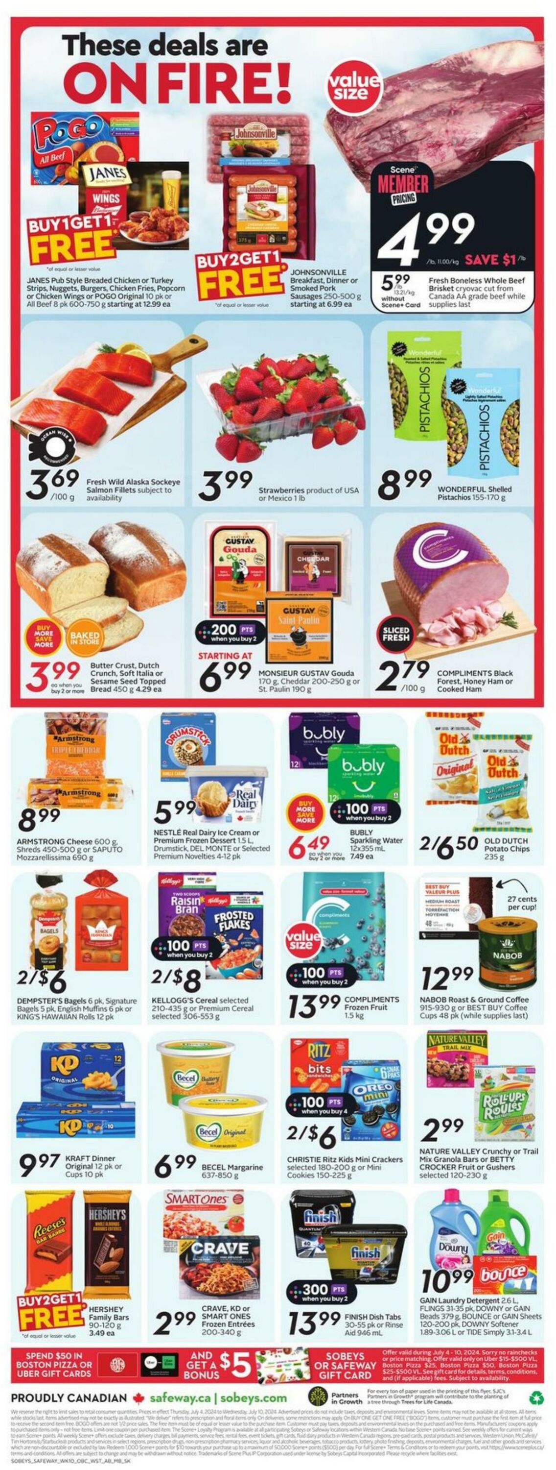 Flyer Sobeys 04.07.2024 - 10.07.2024