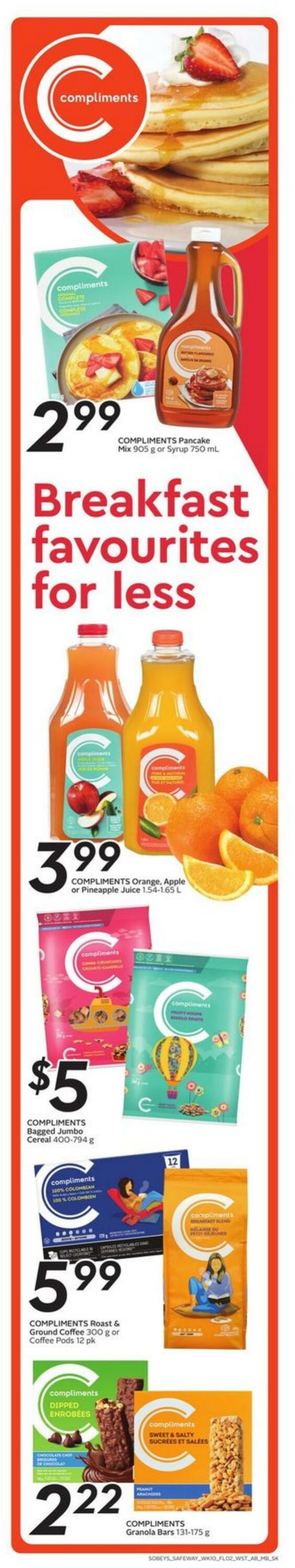 Flyer Sobeys 04.07.2024 - 10.07.2024