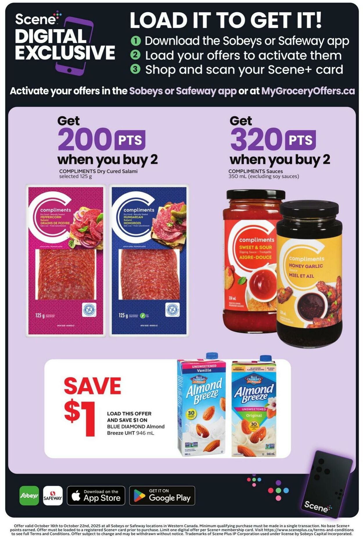 Flyer Sobeys 16.10.2025 - 22.10.2025