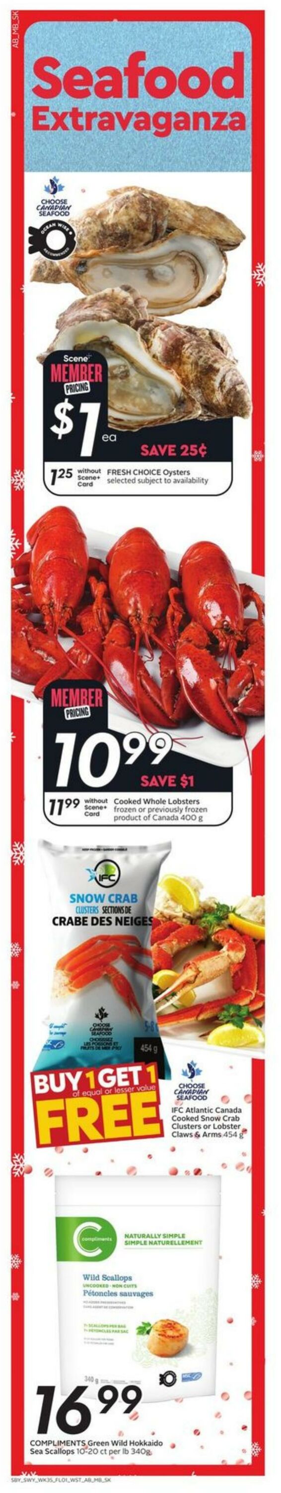 Flyer Sobeys 26.12.2024 - 01.01.2025