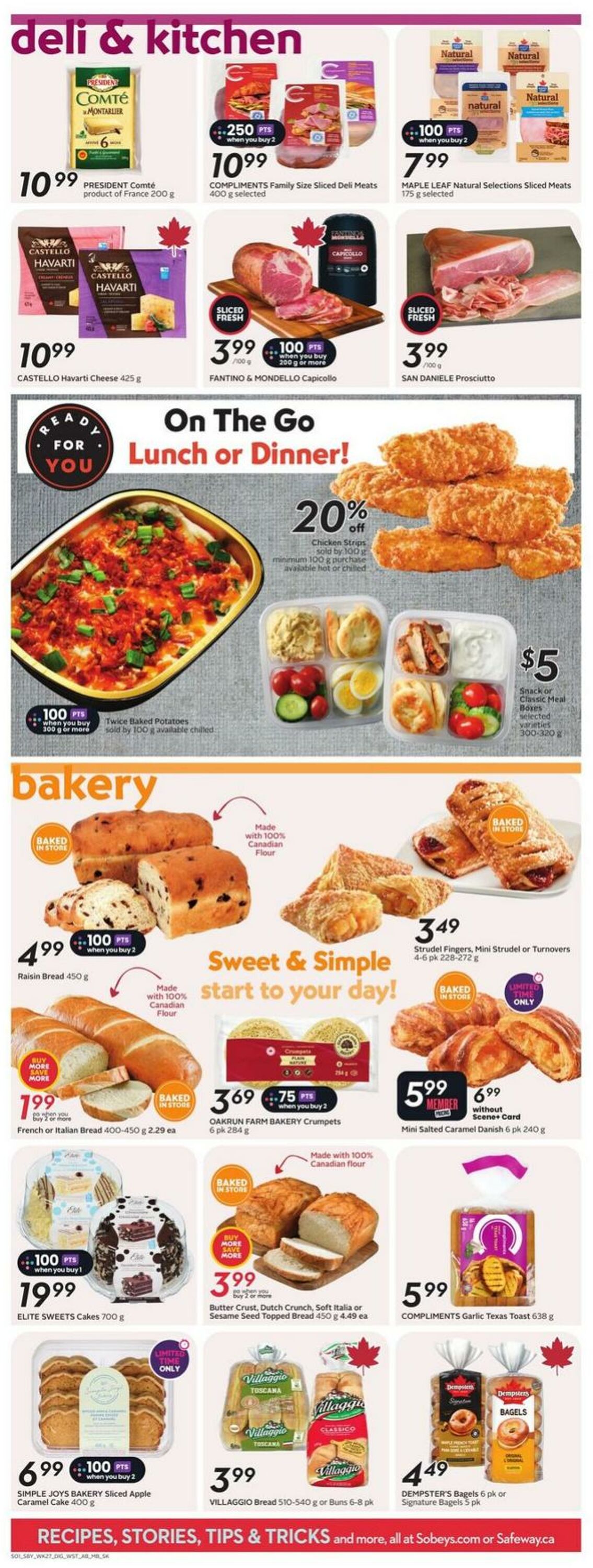 Flyer Sobeys 30.10.2025 - 05.11.2025