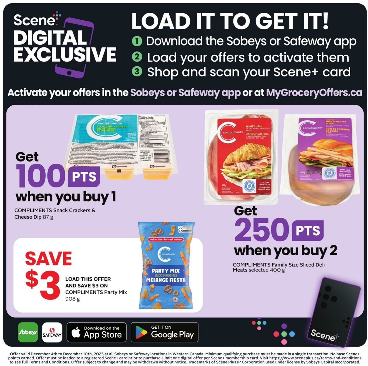 Flyer Sobeys 04.12.2025 - 10.12.2025