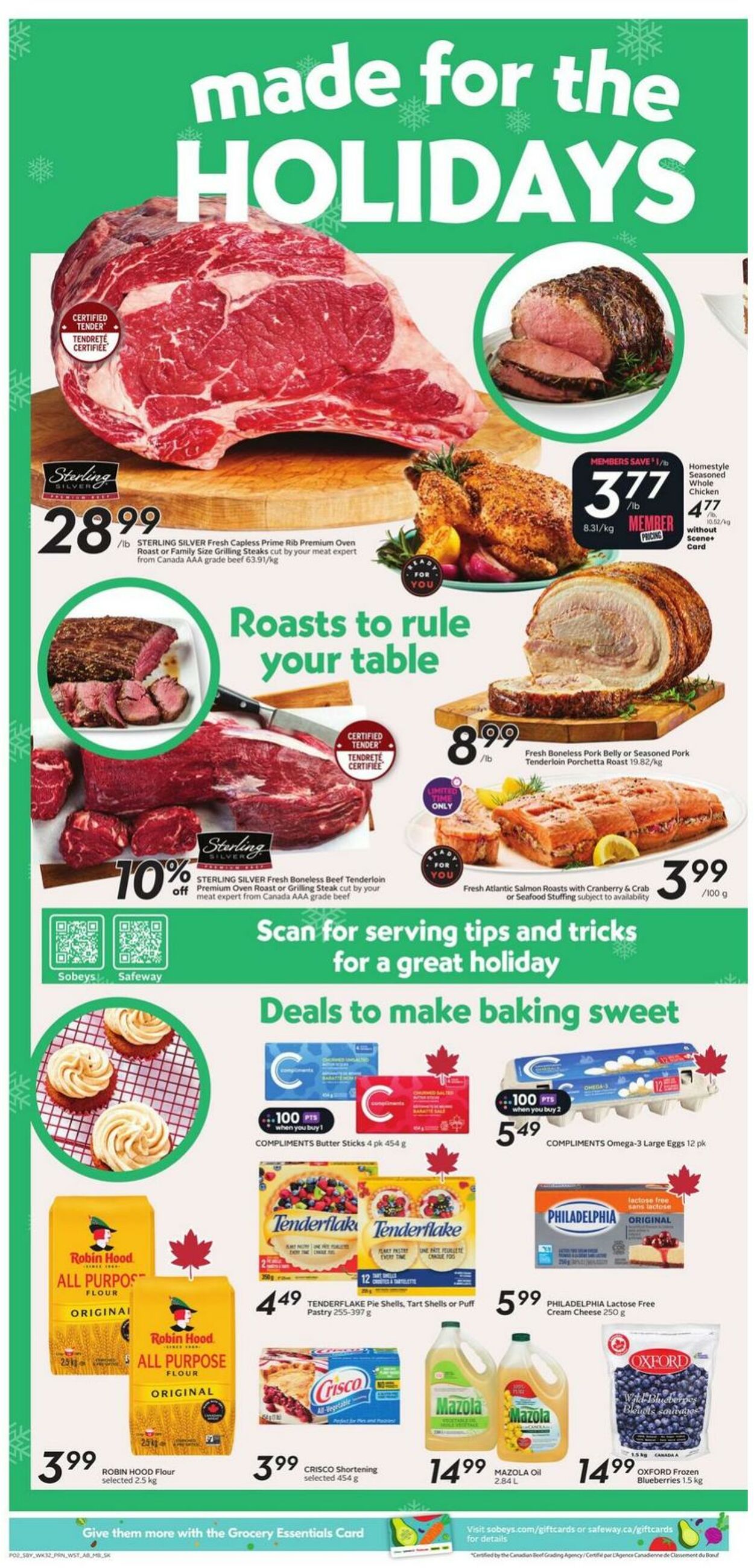 Flyer Sobeys 04.12.2025 - 10.12.2025