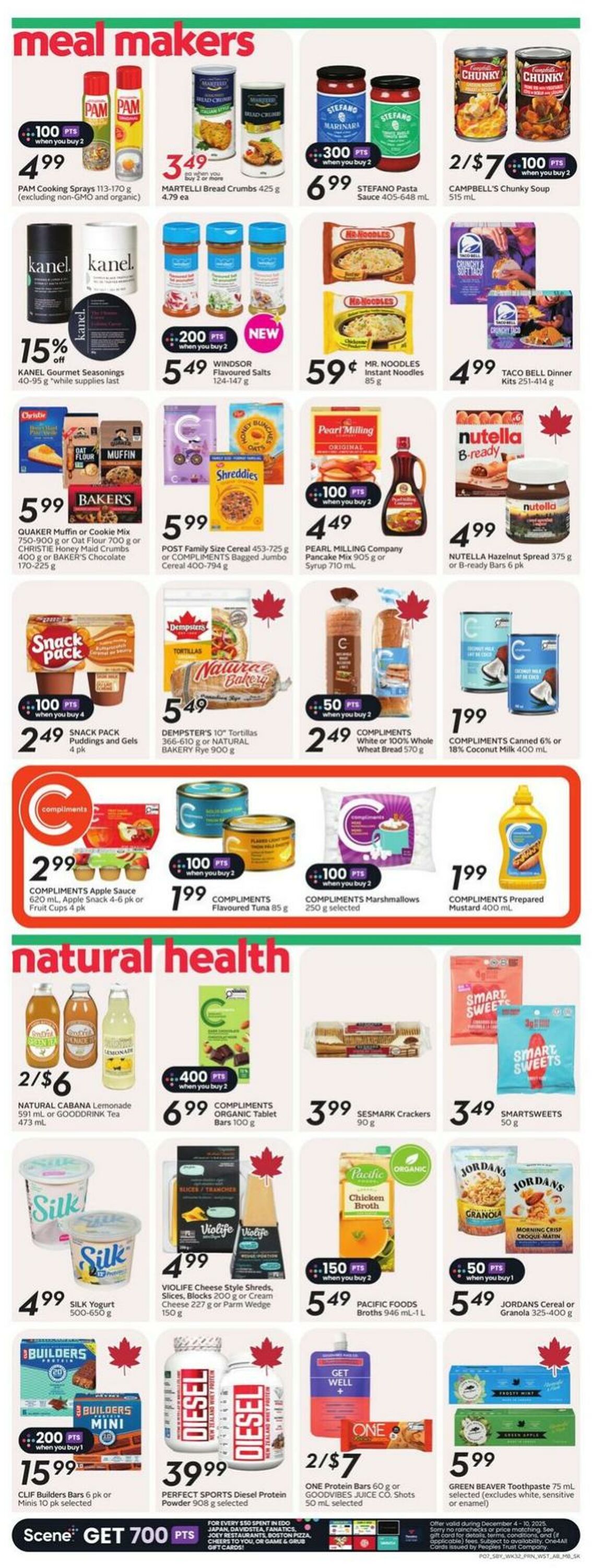 Flyer Sobeys 04.12.2025 - 10.12.2025