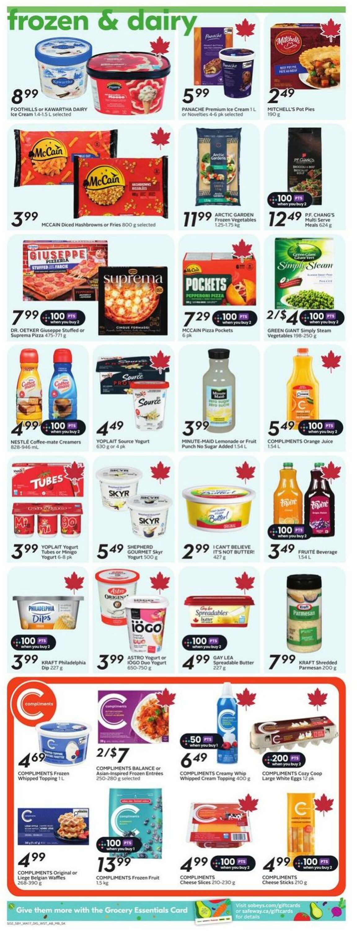 Flyer Sobeys 21.08.2025 - 27.08.2025