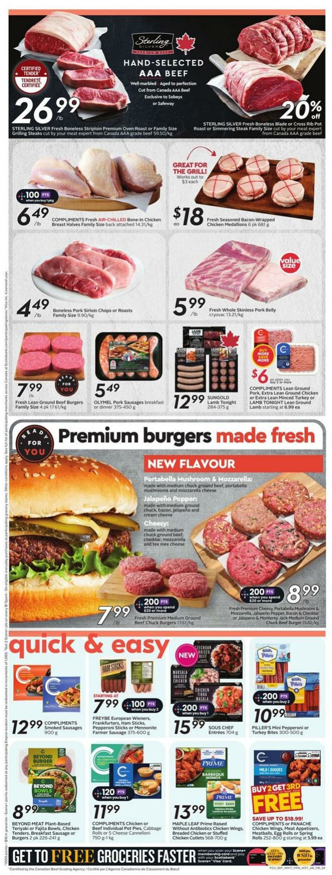 Flyer Sobeys 21.08.2025 - 27.08.2025