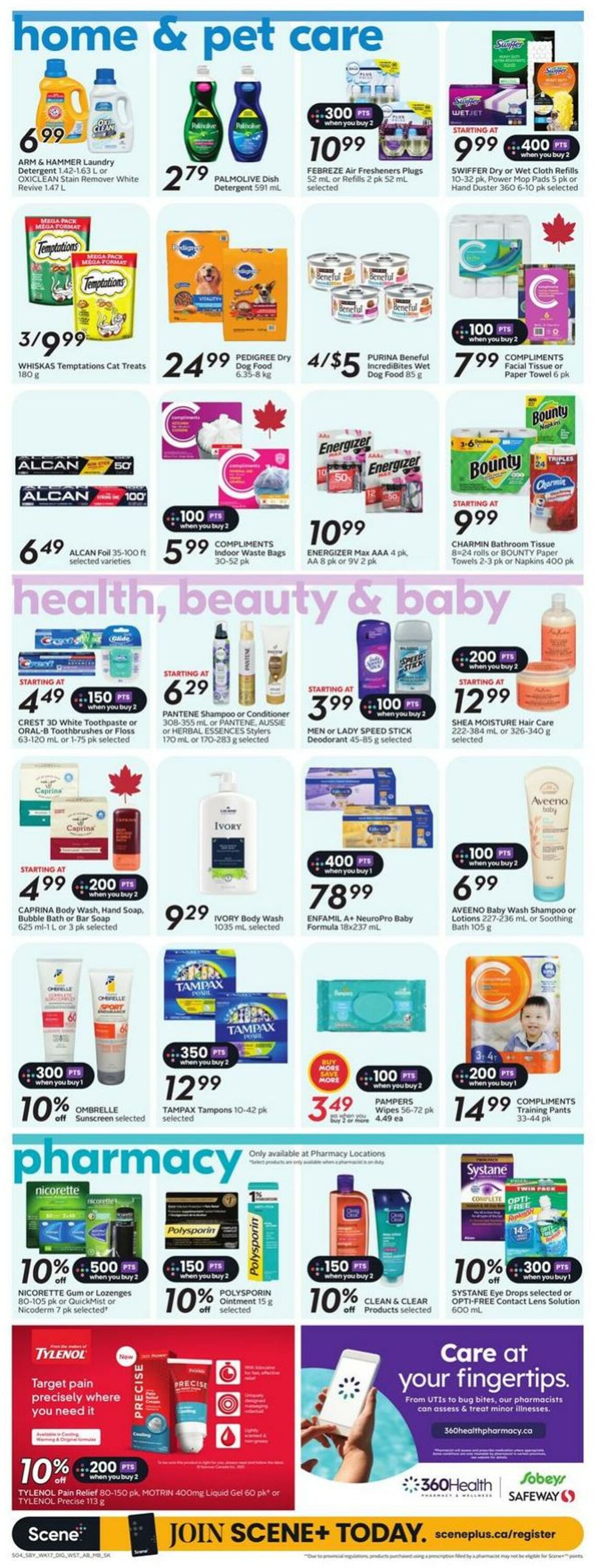 Flyer Sobeys 21.08.2025 - 27.08.2025