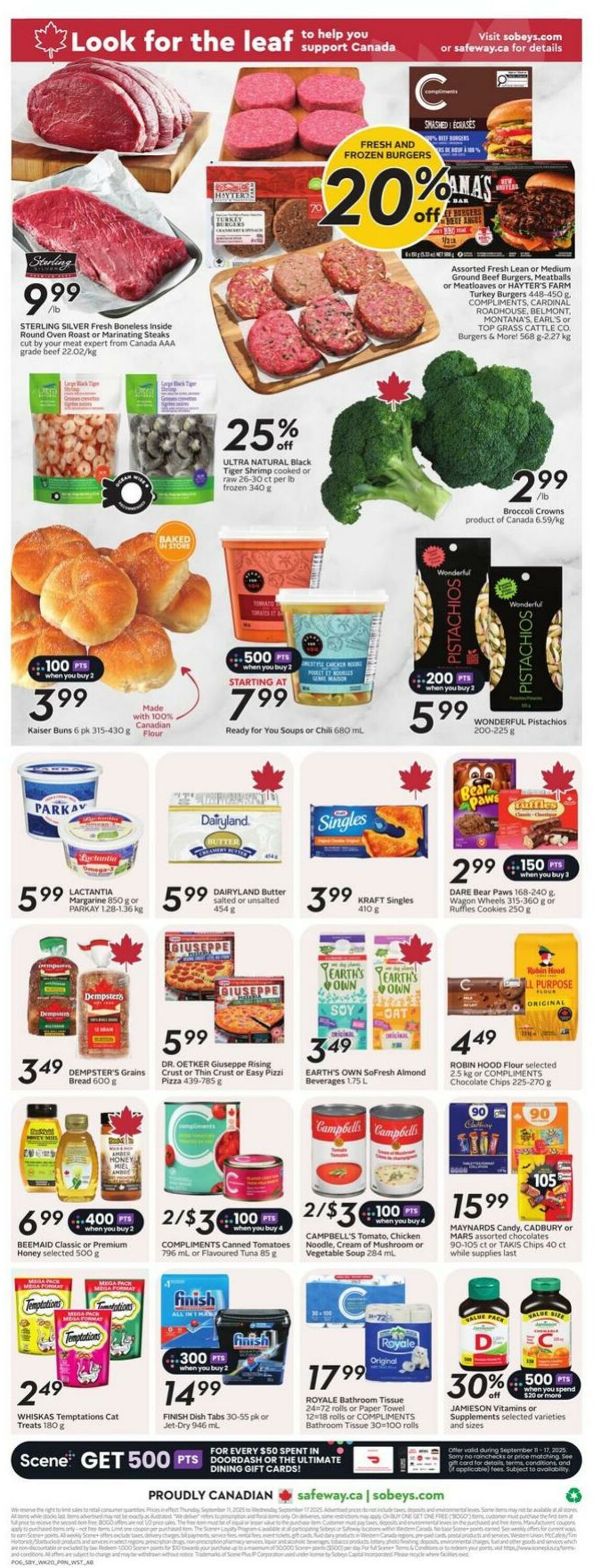 Flyer Sobeys 11.09.2025 - 17.09.2025