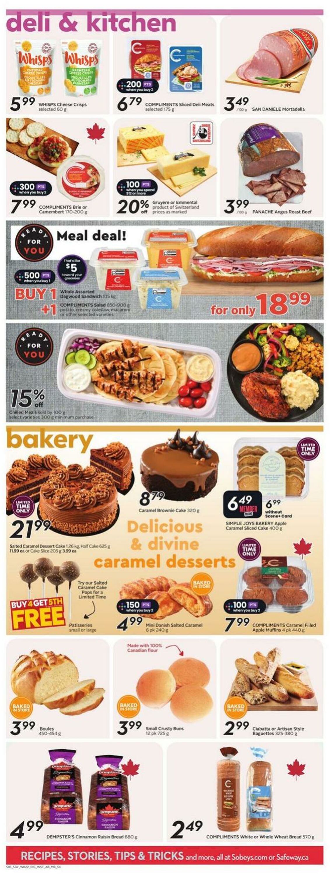 Flyer Sobeys 25.09.2025 - 01.10.2025