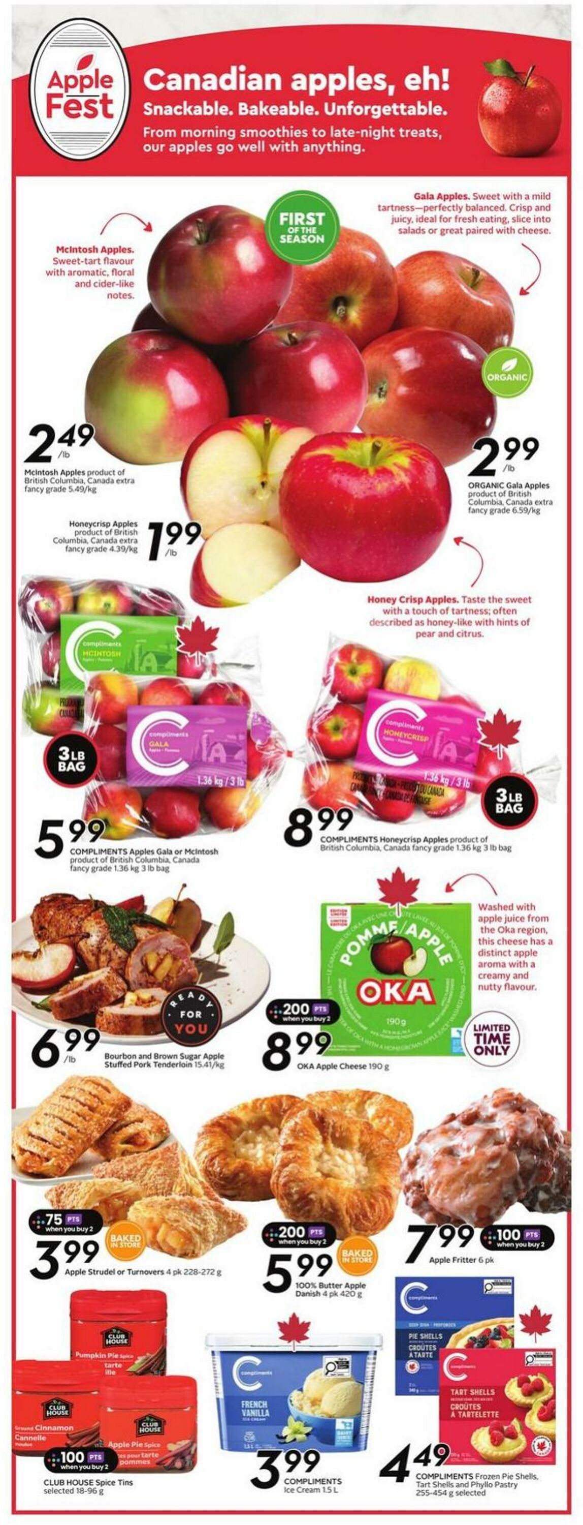 Flyer Sobeys 25.09.2025 - 01.10.2025
