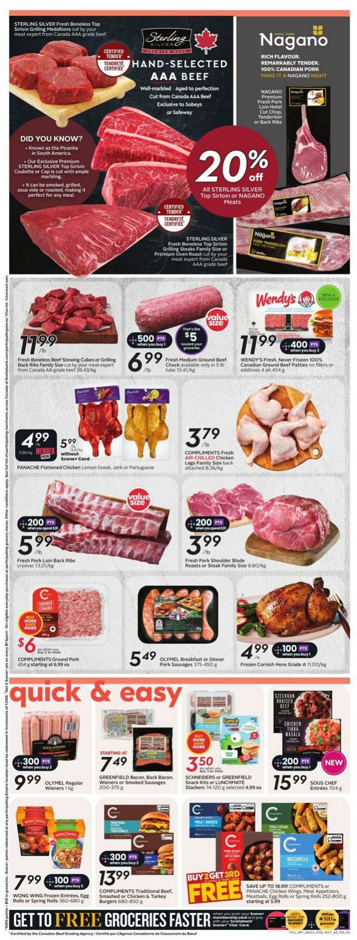 Flyer Sobeys 25.09.2025 - 01.10.2025