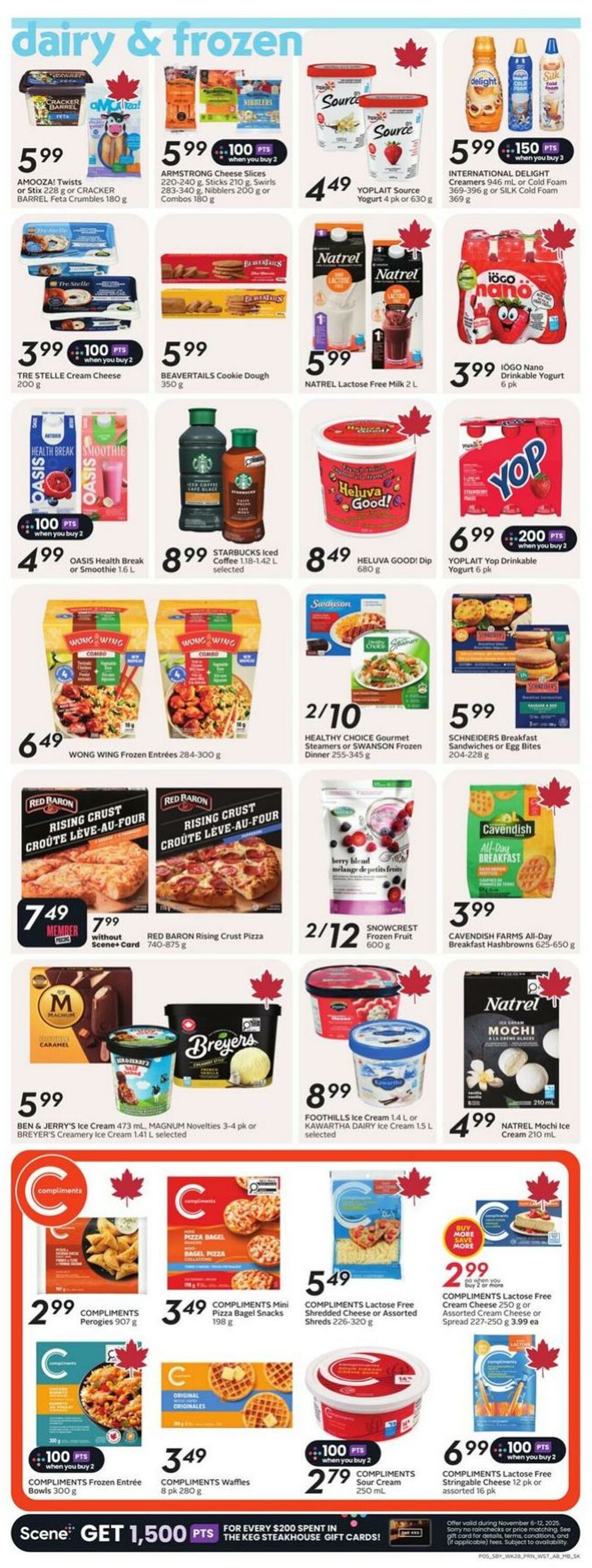 Flyer Sobeys 06.11.2025 - 12.11.2025