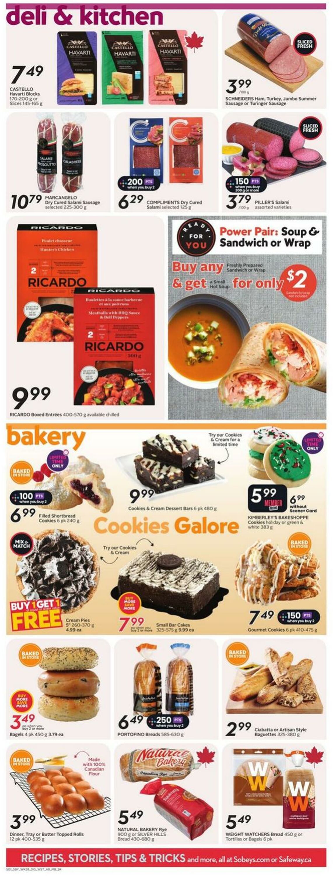 Flyer Sobeys 06.11.2025 - 12.11.2025