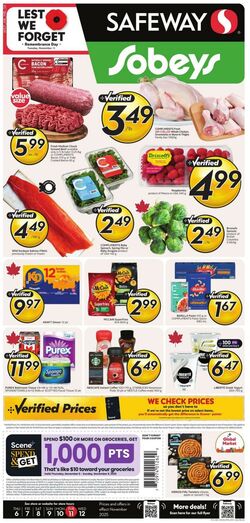 Flyer Sobeys 06.11.2025 - 12.11.2025