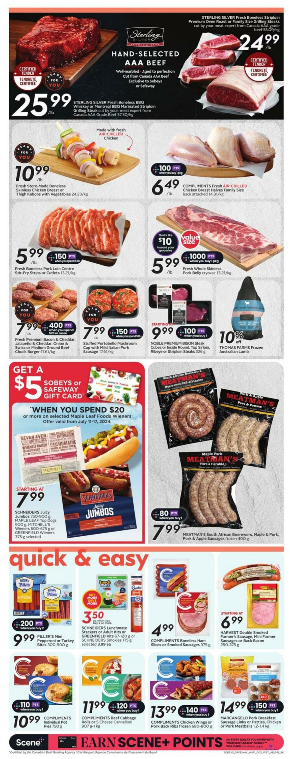 Flyer Sobeys 11.07.2024 - 17.07.2024