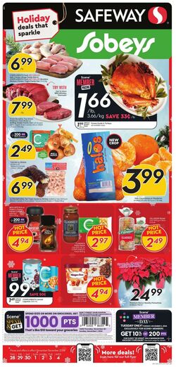 Flyer Sobeys 28.11.2024 - 04.12.2024