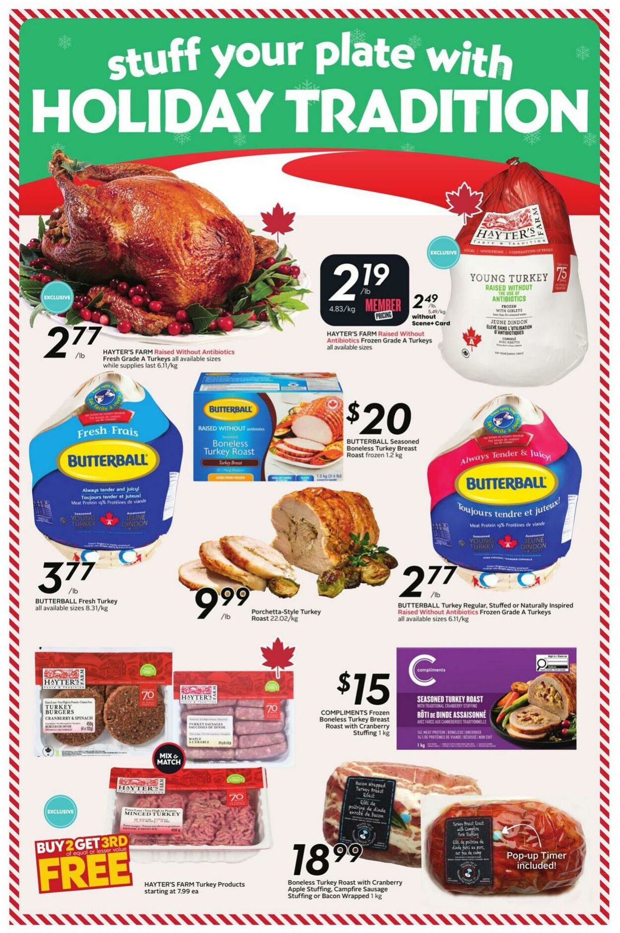 Flyer Sobeys 18.12.2025 - 24.12.2025