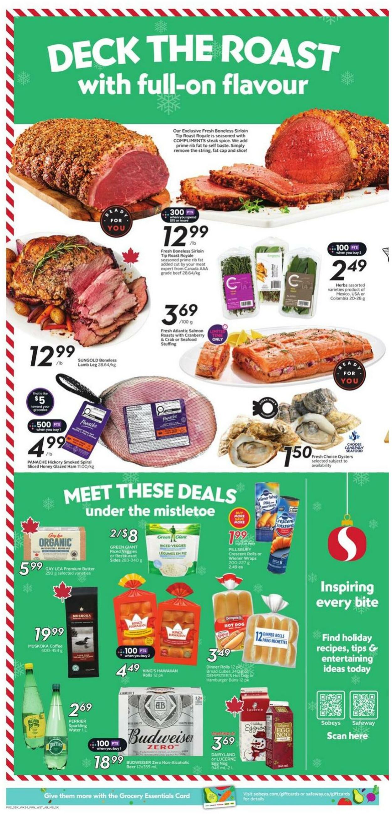 Flyer Sobeys 18.12.2025 - 24.12.2025