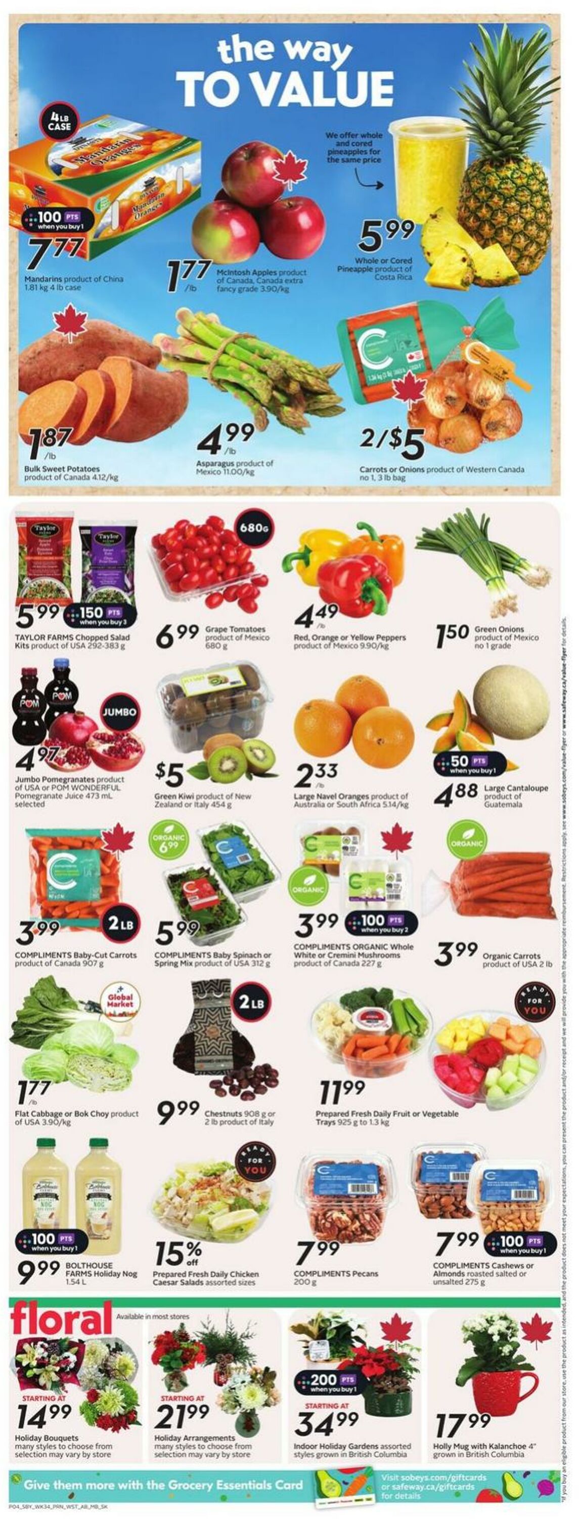 Flyer Sobeys 18.12.2025 - 24.12.2025