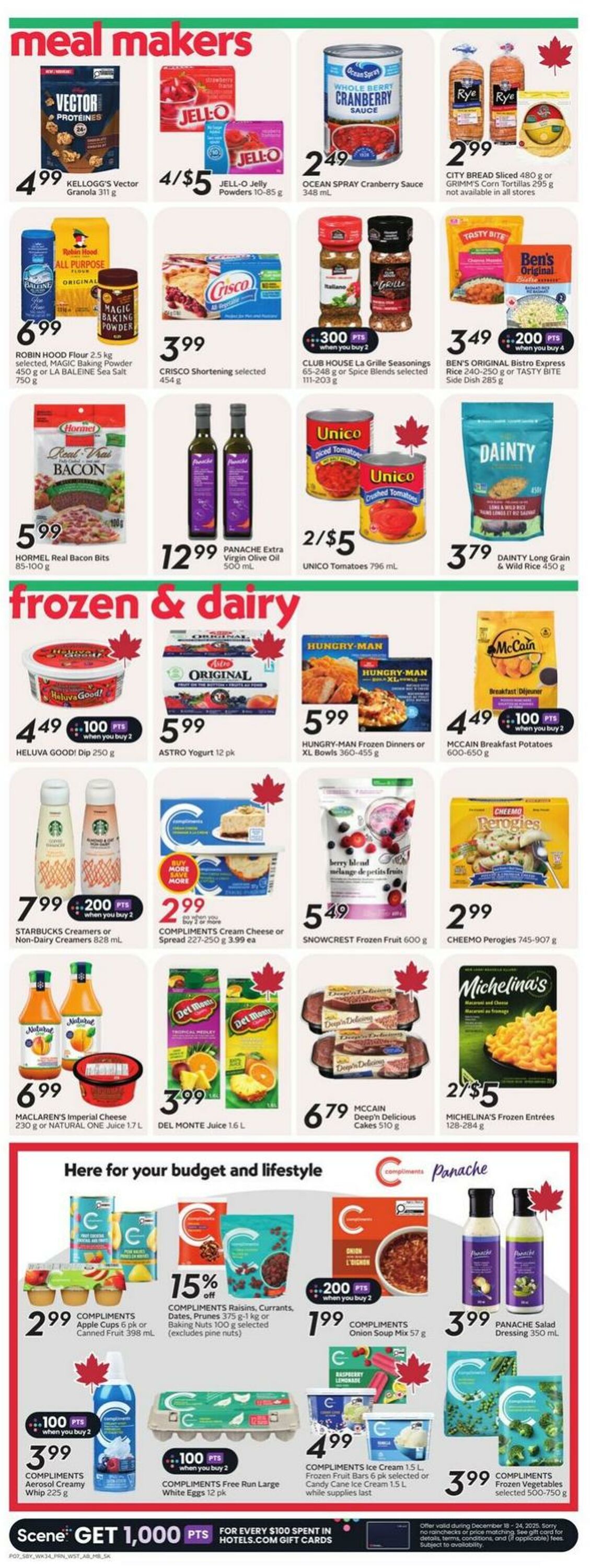 Flyer Sobeys 18.12.2025 - 24.12.2025