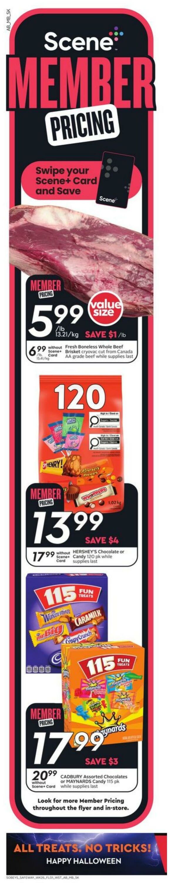 Flyer Sobeys 24.10.2024 - 30.10.2024