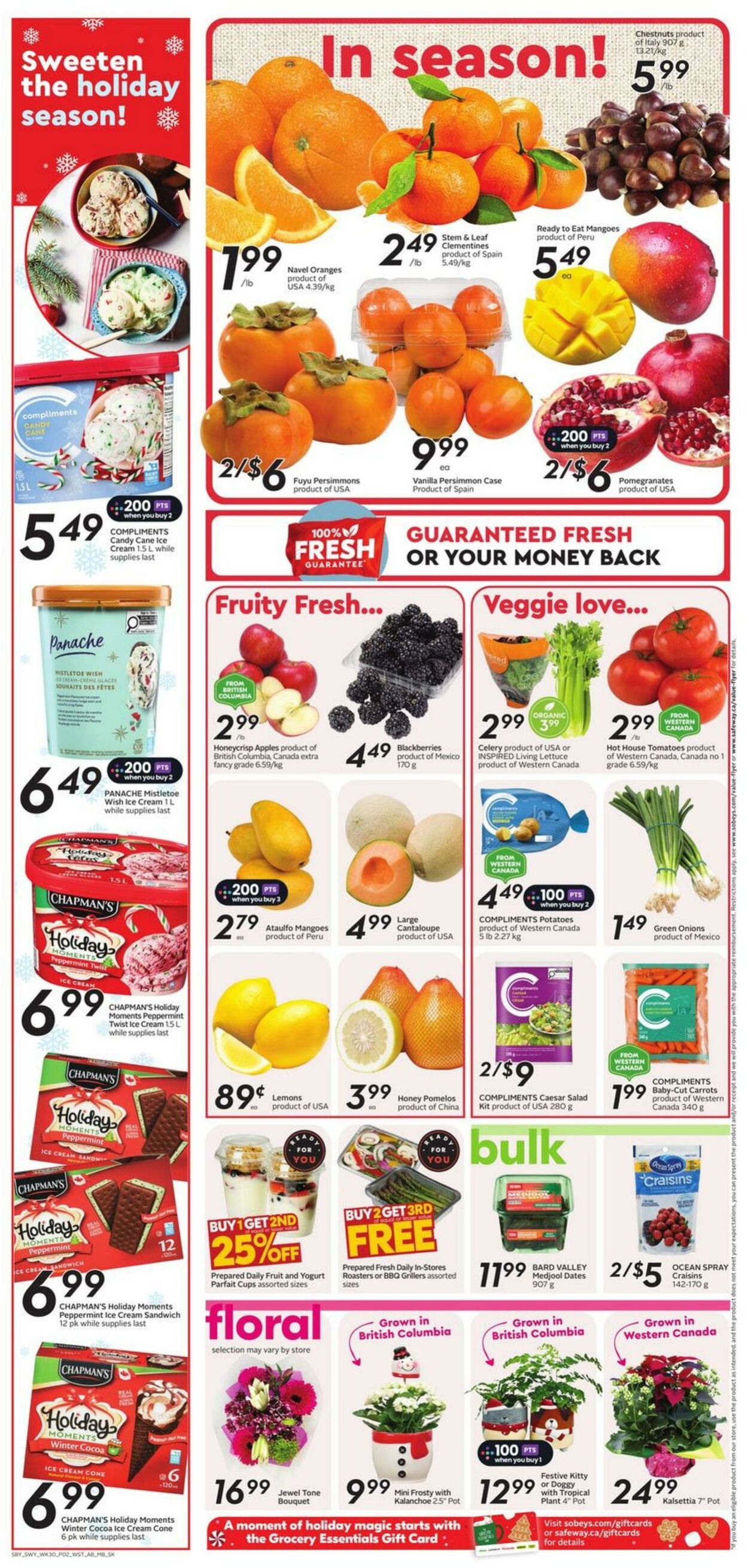 Flyer Sobeys 21.11.2024 - 27.11.2024