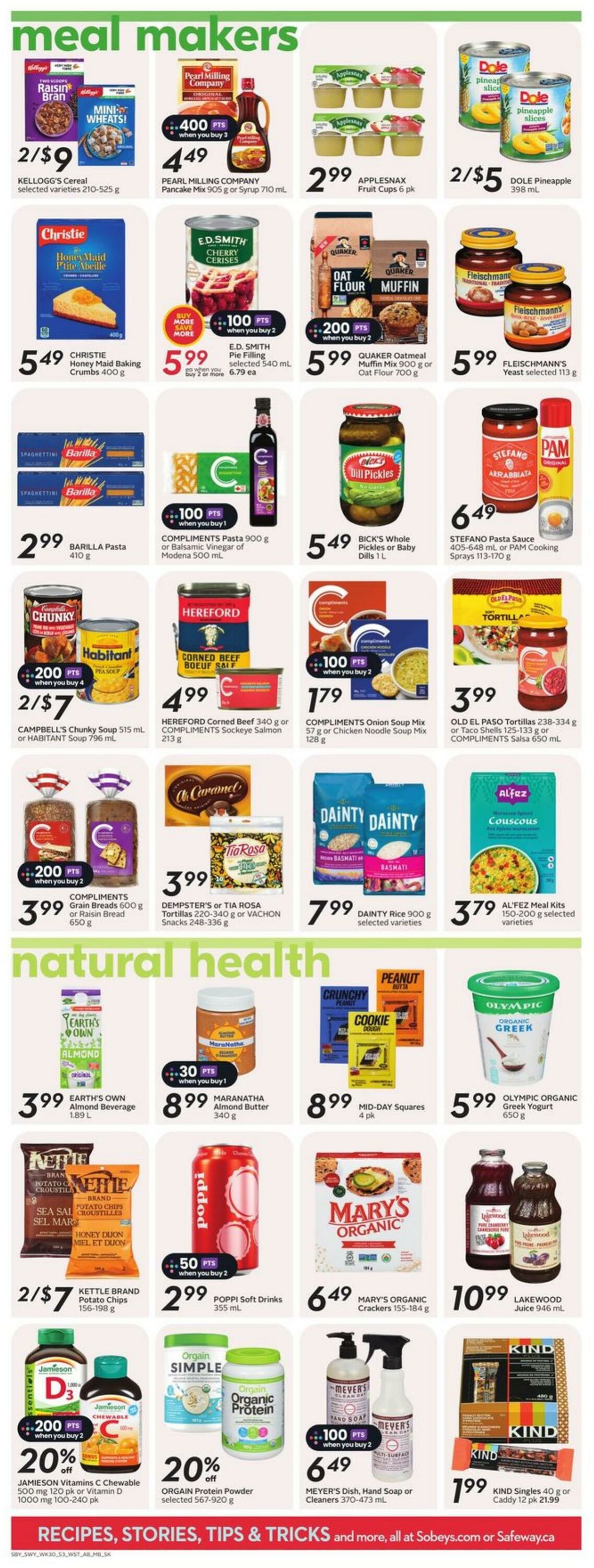 Flyer Sobeys 21.11.2024 - 27.11.2024