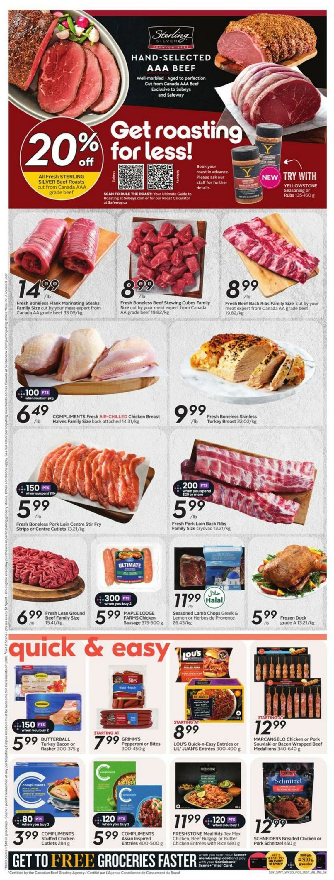 Flyer Sobeys 21.11.2024 - 27.11.2024