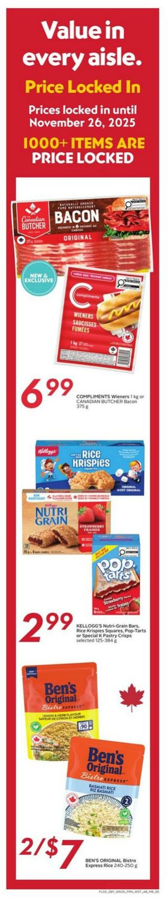Flyer Sobeys 23.10.2025 - 29.10.2025