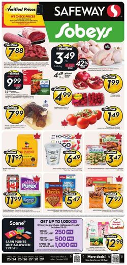 Flyer Sobeys 23.10.2025 - 29.10.2025