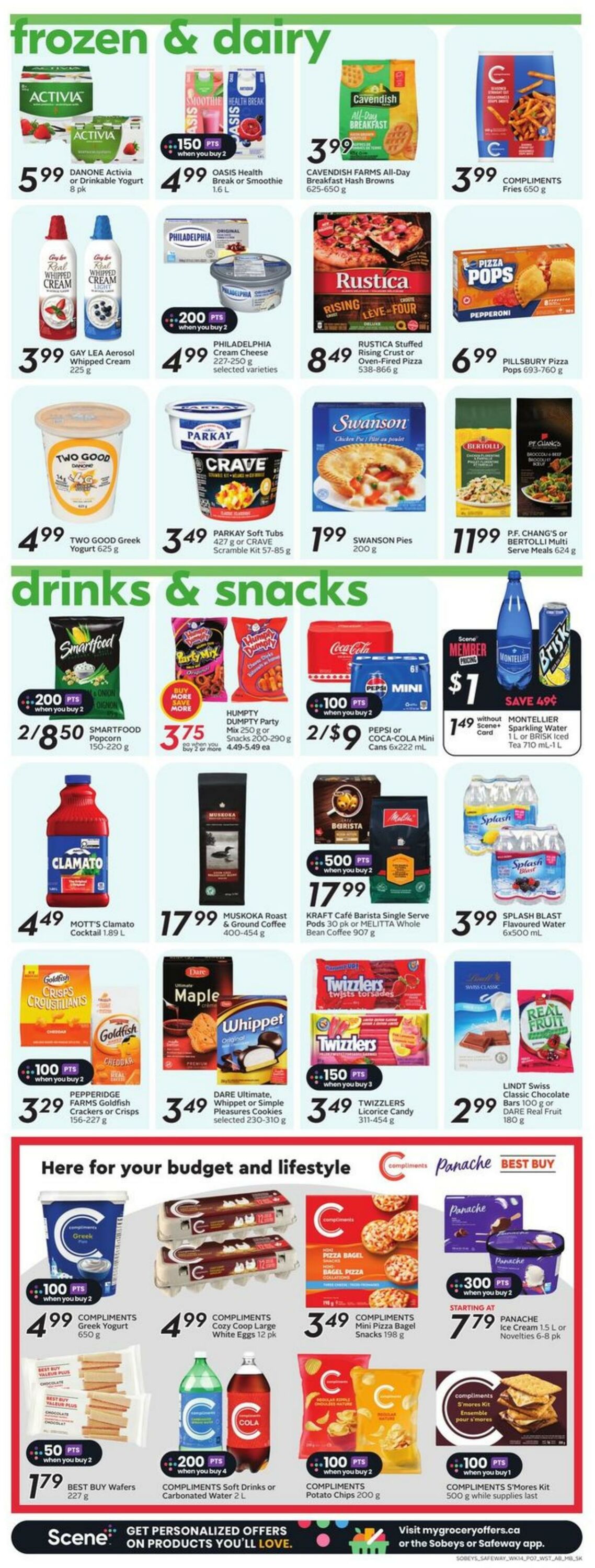 Flyer Sobeys 01.08.2024 - 07.08.2024