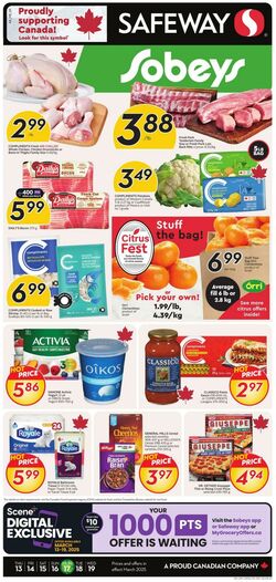 Flyer Sobeys 13.03.2025 - 19.03.2025