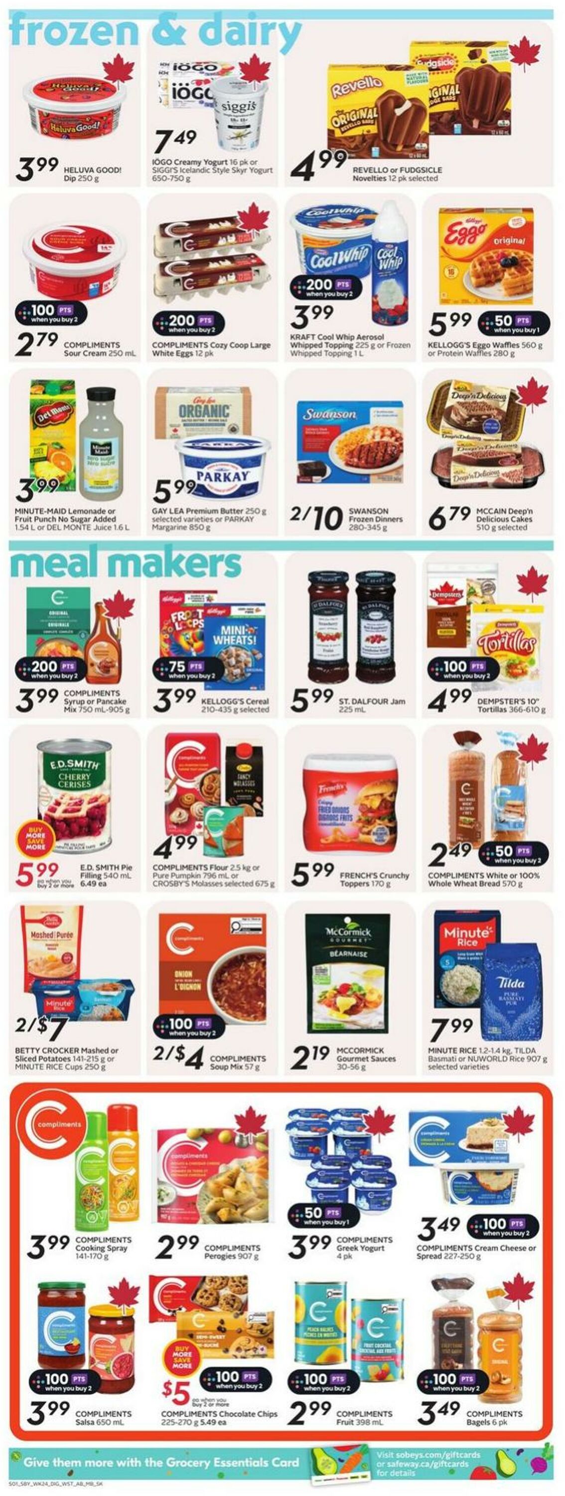 Flyer Sobeys 09.10.2025 - 15.10.2025