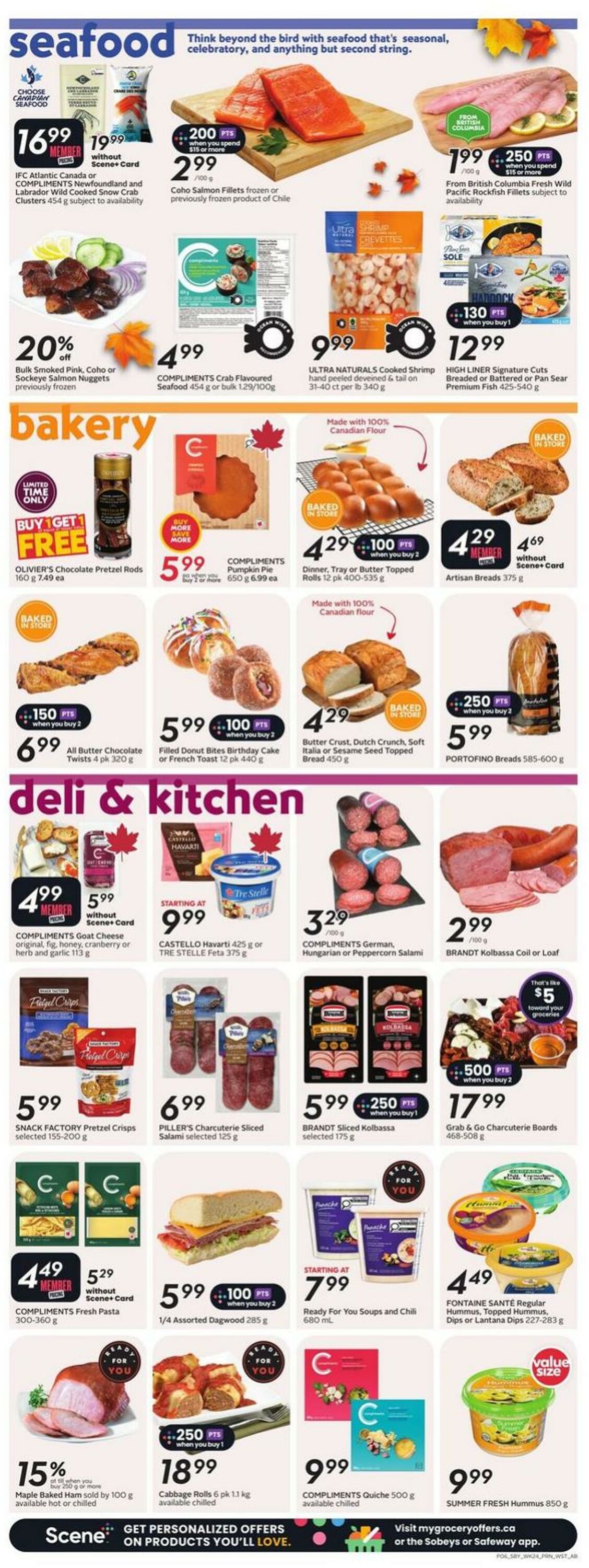 Flyer Sobeys 09.10.2025 - 15.10.2025