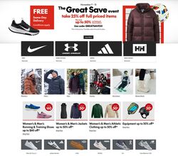 Flyer Sport Chek 07.11.2024 - 13.11.2024