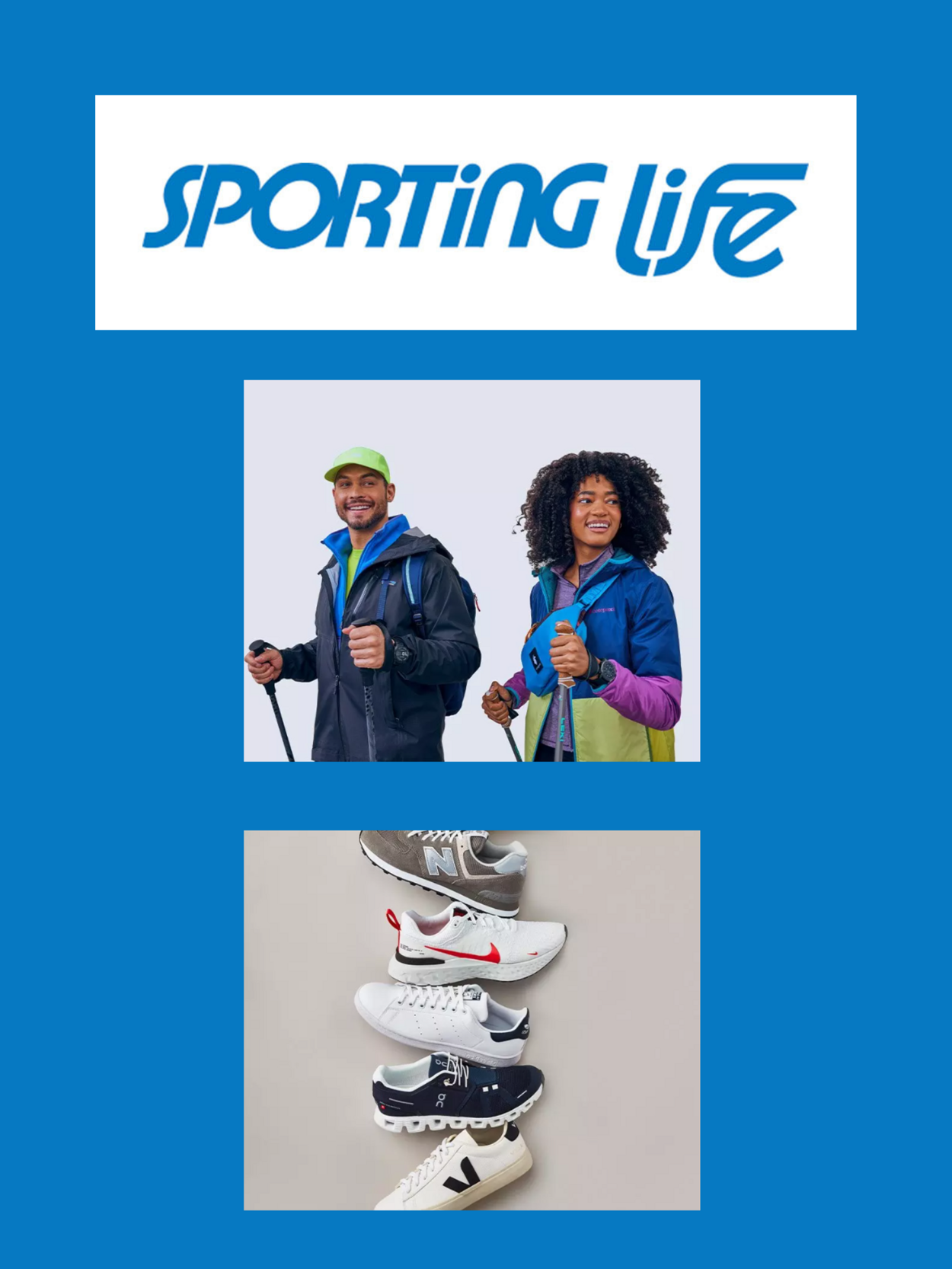 Sporting Life Promotional flyers