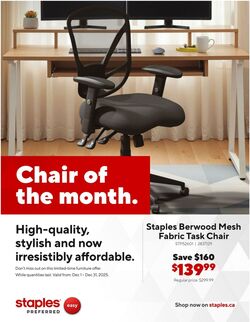 Flyer Staples 04.09.2024 - 04.09.2025