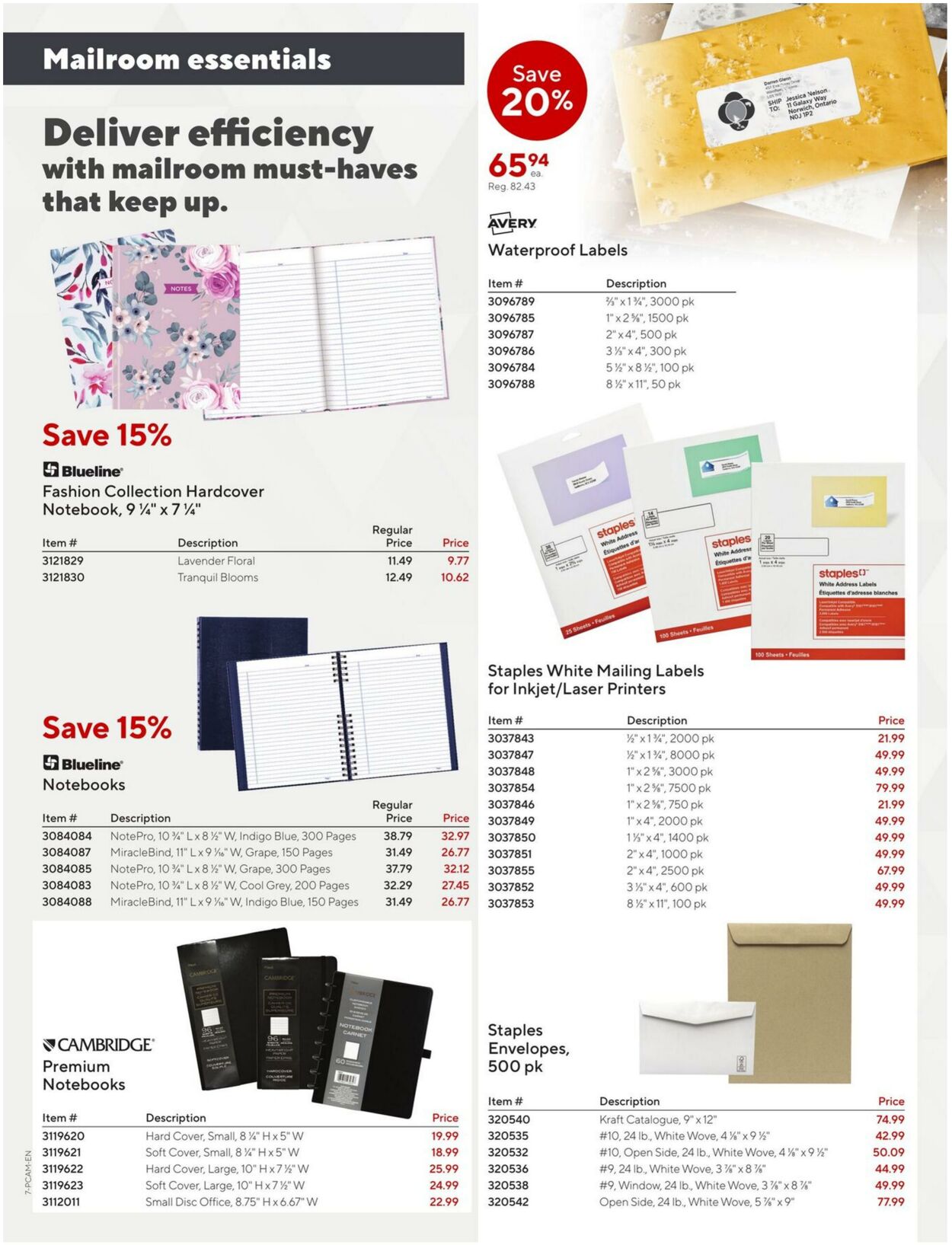 Flyer Staples 05.12.2025 - 18.12.2025