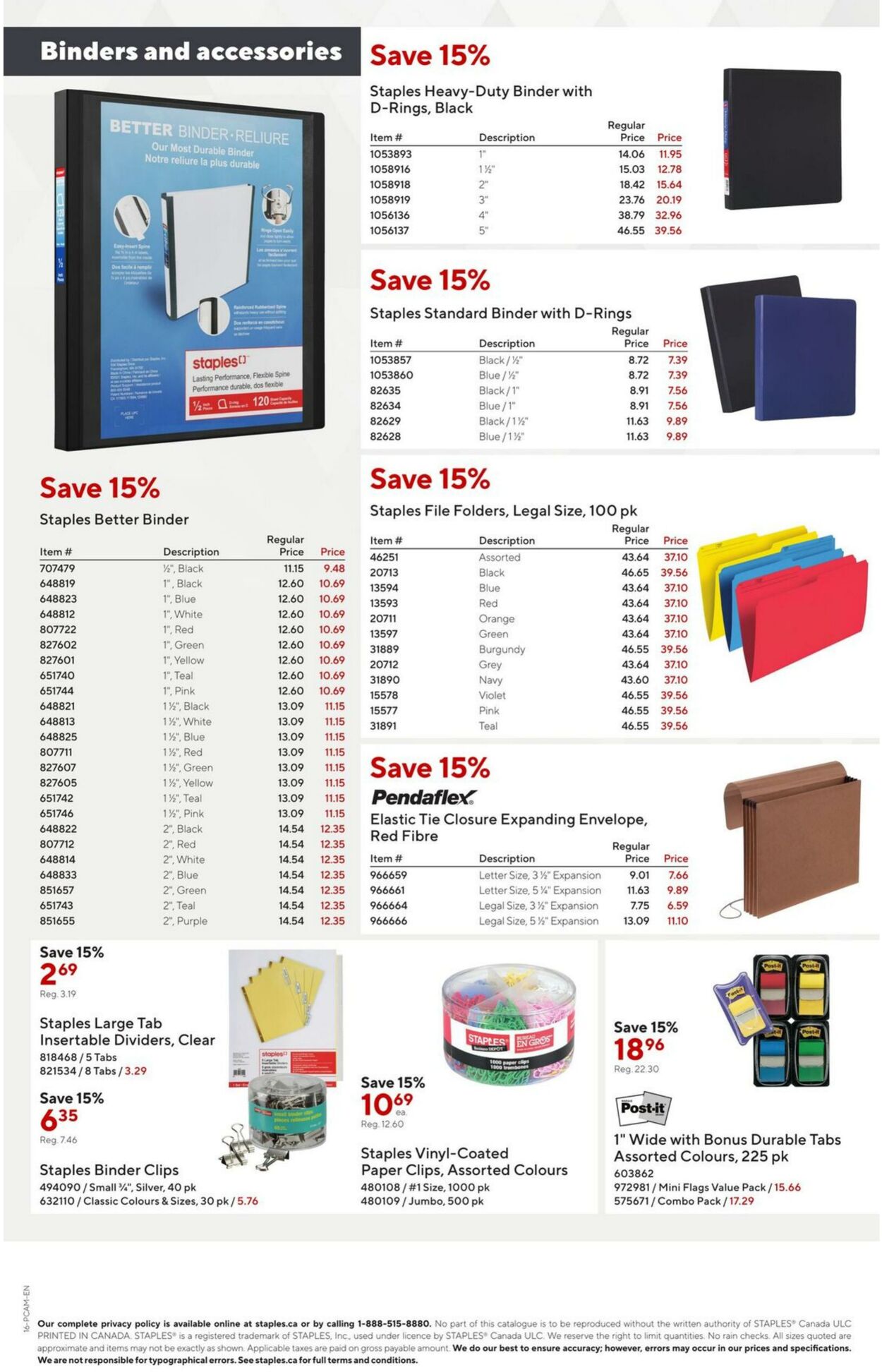 Flyer Staples 05.12.2025 - 18.12.2025