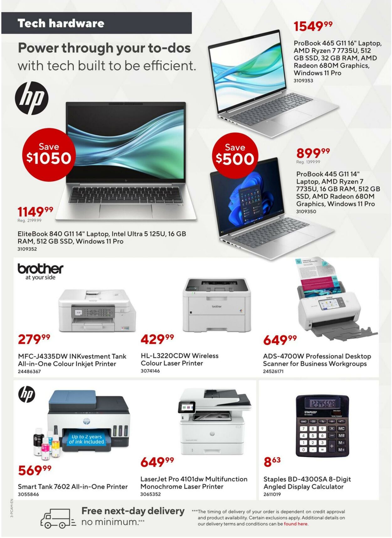 Flyer Staples 07.11.2025 - 20.11.2025