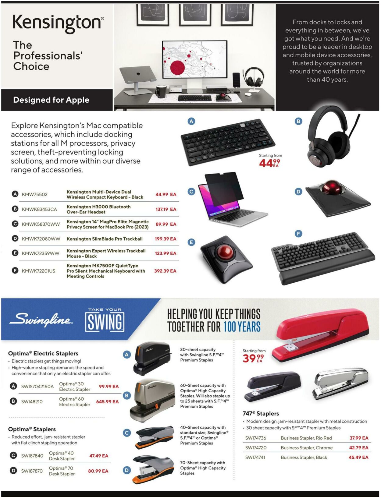 Flyer Staples 20.10.2025 - 31.10.2025
