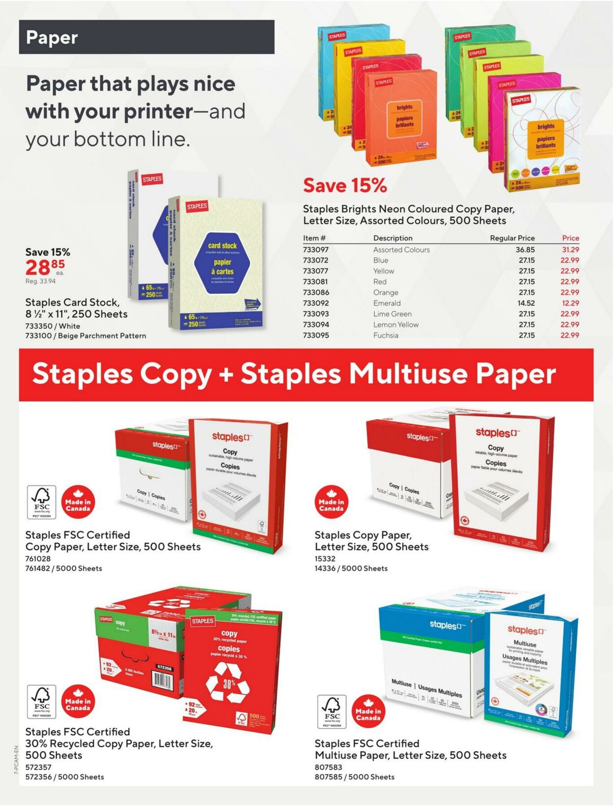 Flyer Staples 08.08.2025 - 21.08.2025