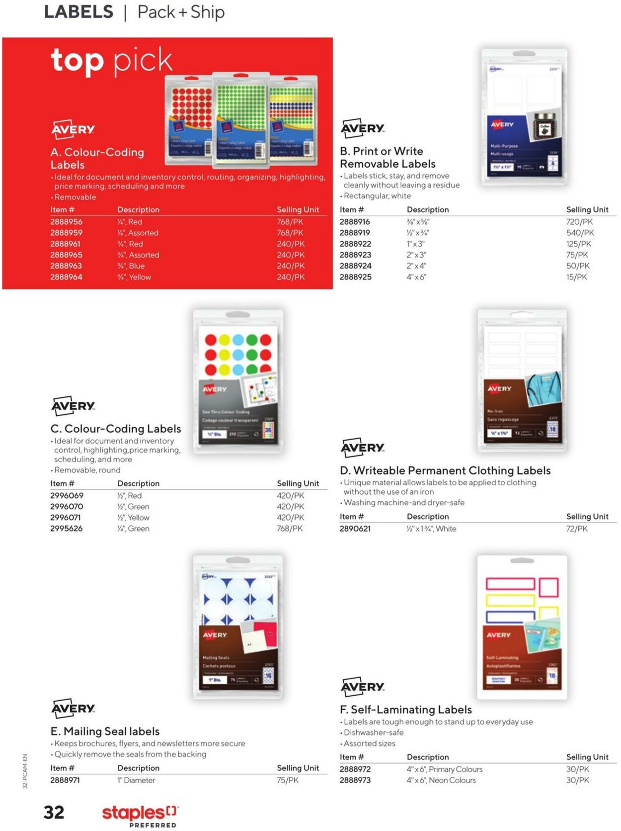 Flyer Staples 04.09.2024 - 31.12.2025